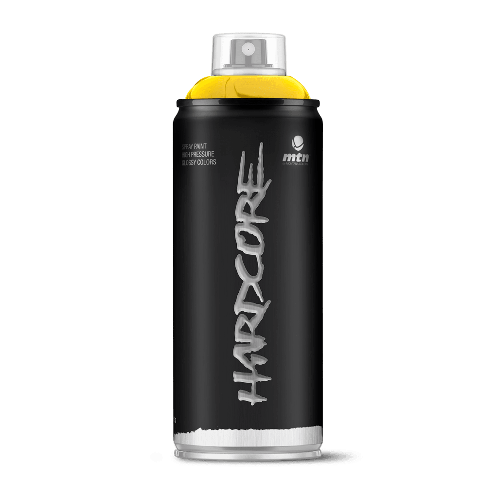 MTN Hardcore Spray Paint - Matte Black