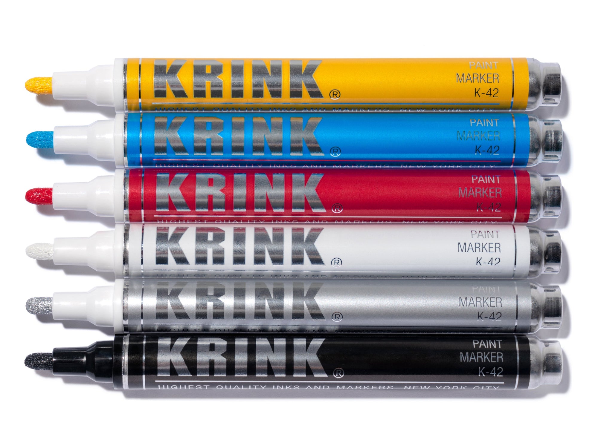 Krink K-60 Dabber Paint Marker Black/White/Red Set of 3