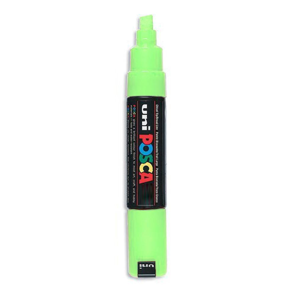 Posca P-8K Water Based Chisel Tip Marker - Silver - sprayplanet