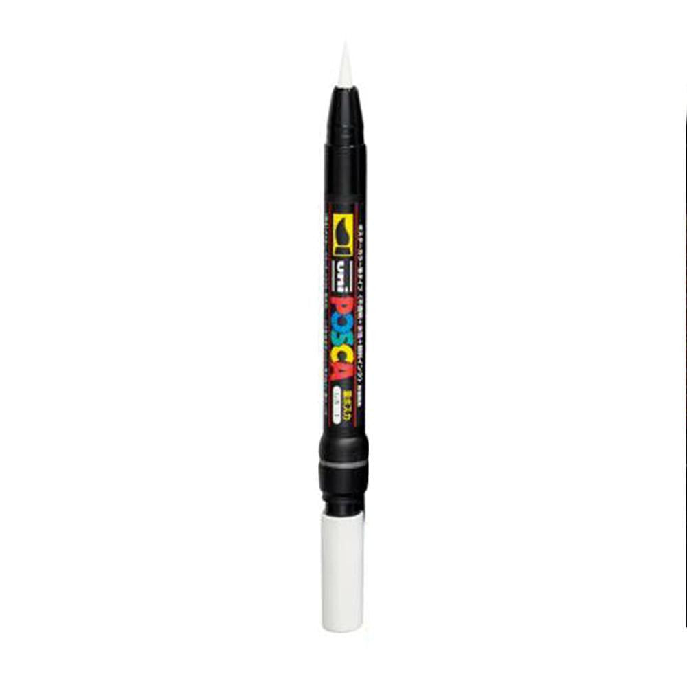 Uni Posca Markers PCF-350 Brush, 3 set Metallic 