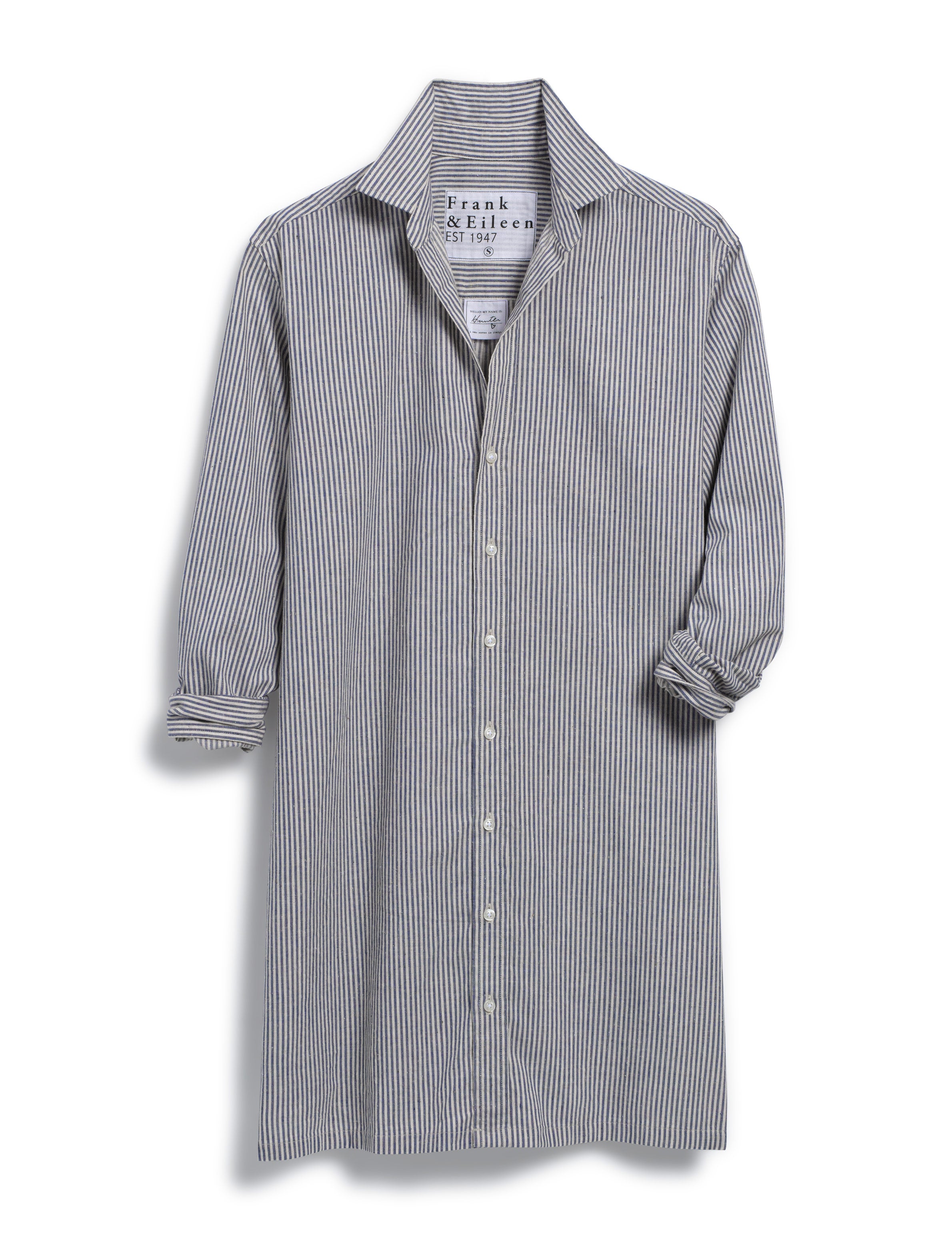 Frank & Eileen, Mary Woven Button Up Dress- Vintage Stonewashed Indigo –  Snapdragon Designs