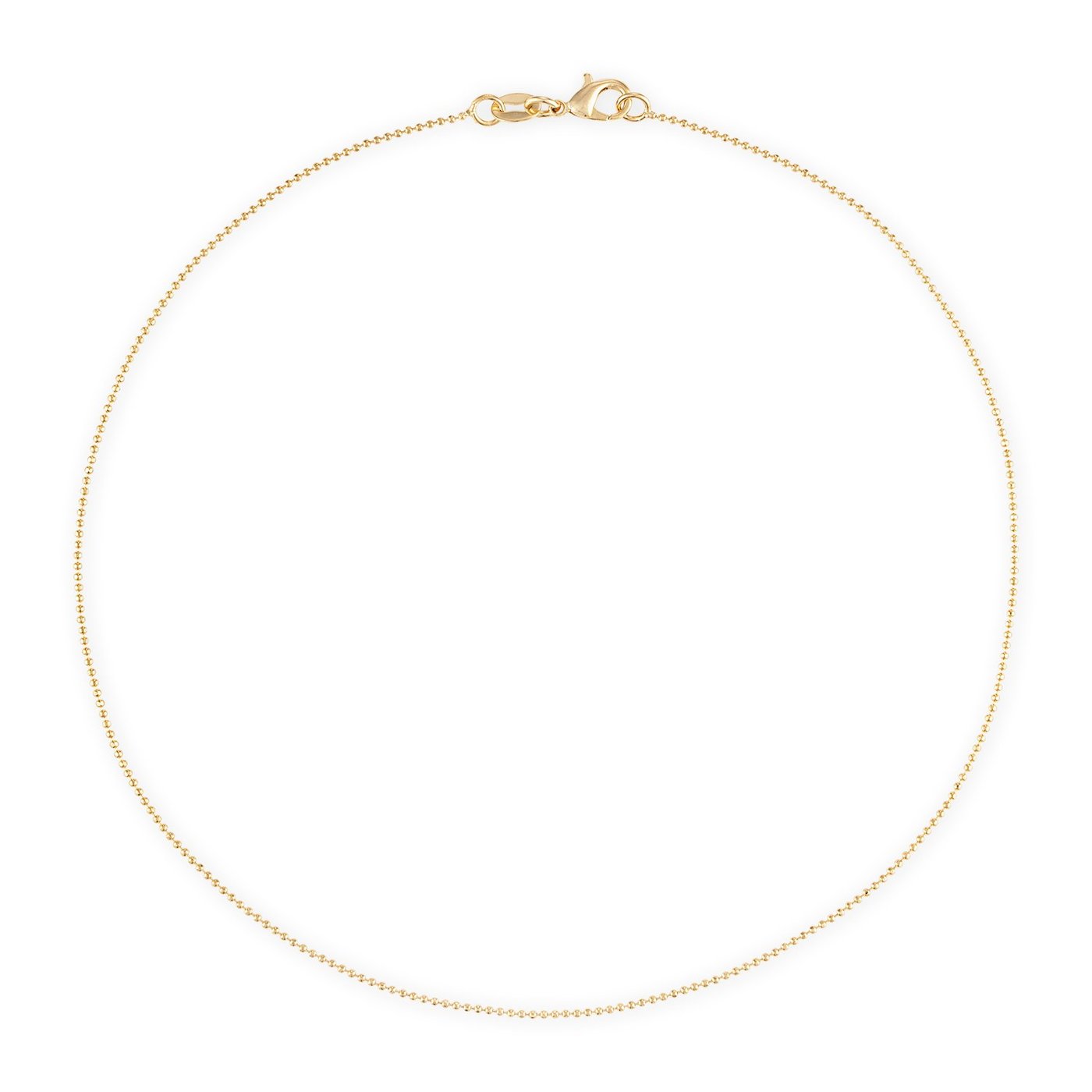 1mm Ball Chain Bracelet | Alexa Leigh Yellow Gold / 6.5