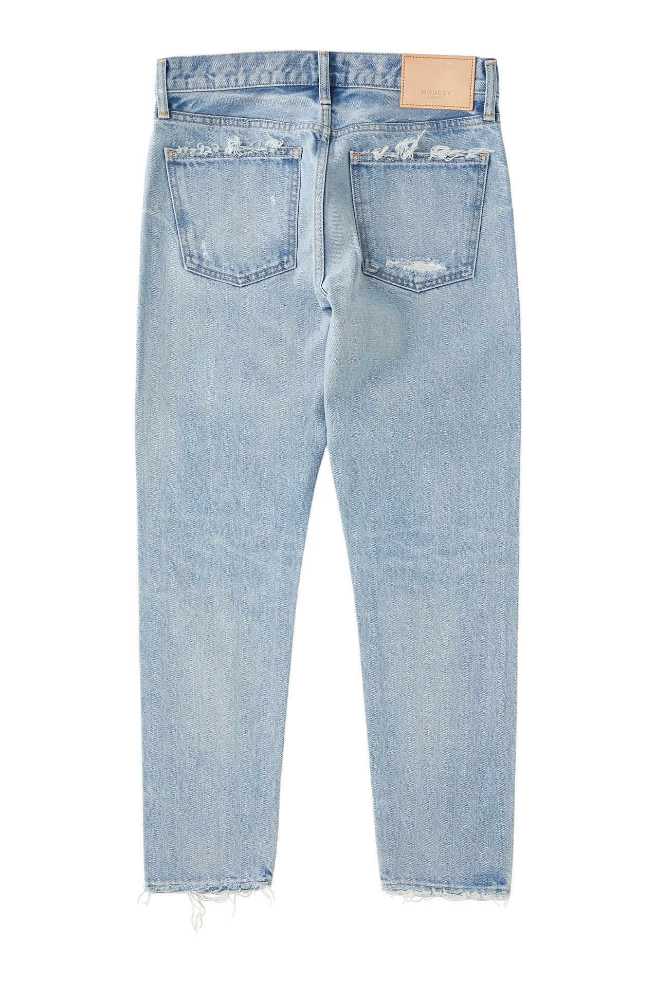 Moussy Denim Ithan Skinny Jeans in Light Blue