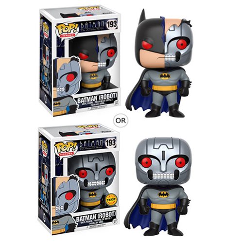 funko pop batman robot chase