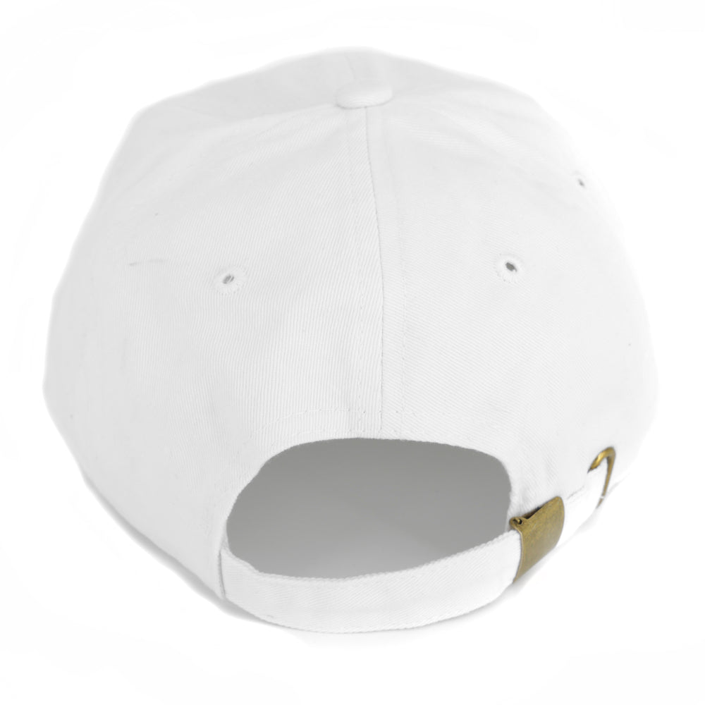 Dad Hat: White | FitLife Fashion