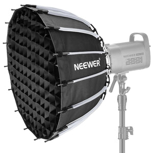 NEEWER Softbox Parabolique avec Grille Nid d'Abeille 55cm/65cm/85cm/120cm - NEEWER.FR - Neewer Softbox Umbrella