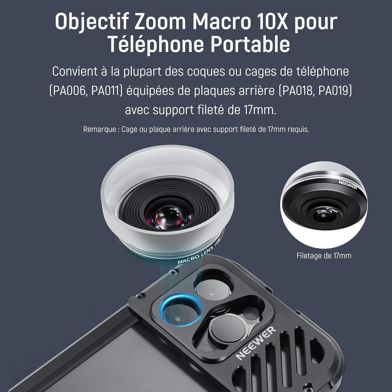 Movo Micro Lavalier sans fil pour iPhone - Micro cravate compact idéal pour  le stabilisateur Gimbal Smartphone 