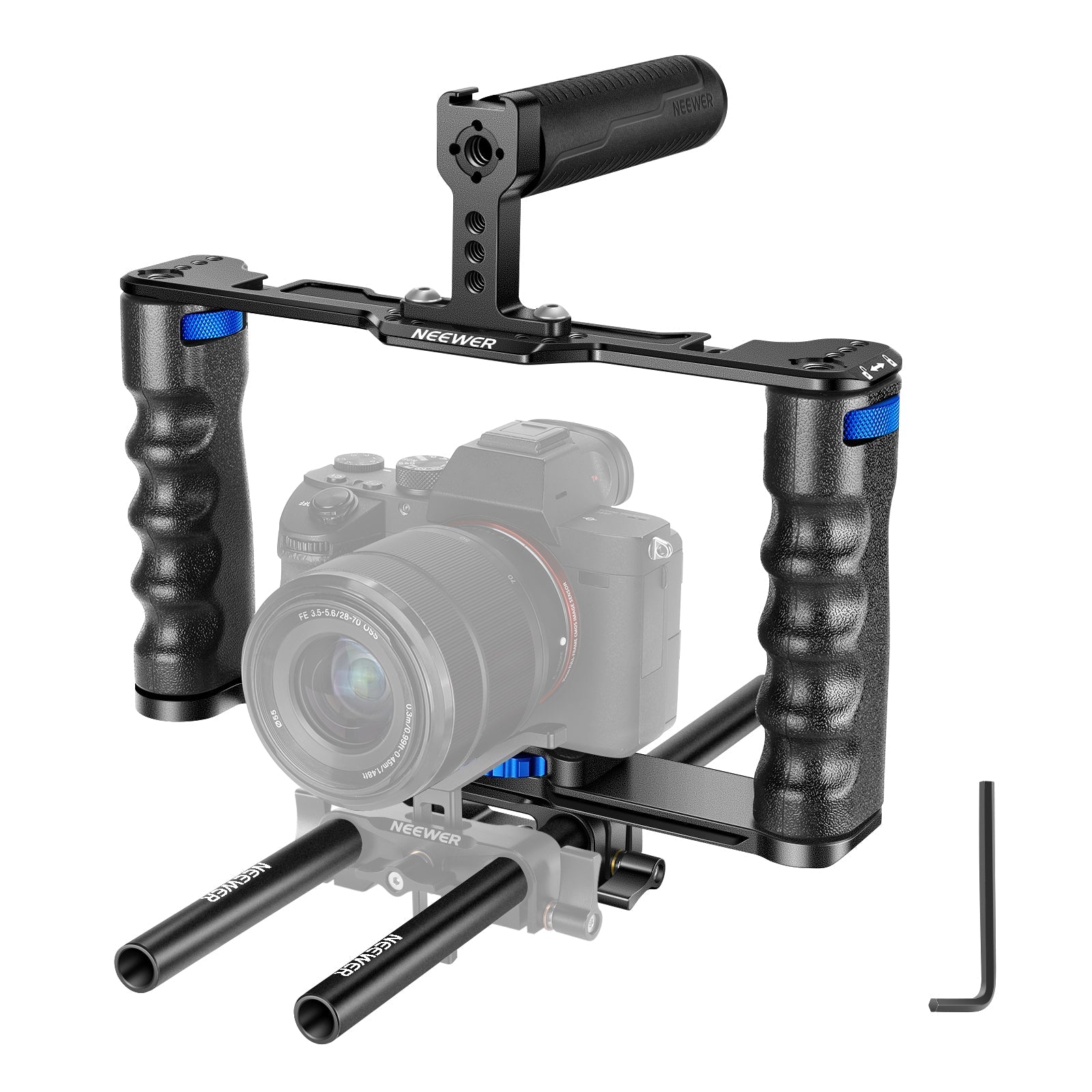 NEEWER ST34 Universal Camera Shoulder Rig - NEEWER – NEEWER.FR