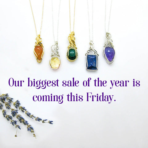 Meaningful gifts | Handmade Gemstone Jewelry | Black Friday deal