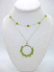 Peridot Layered Necklaces