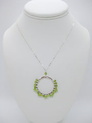 Peridot Necklace August Birthstone