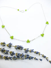 Peridot Choker August Birthstone