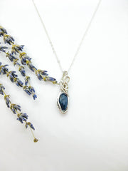 Sapphire Pendant Necklace | September Birthstone