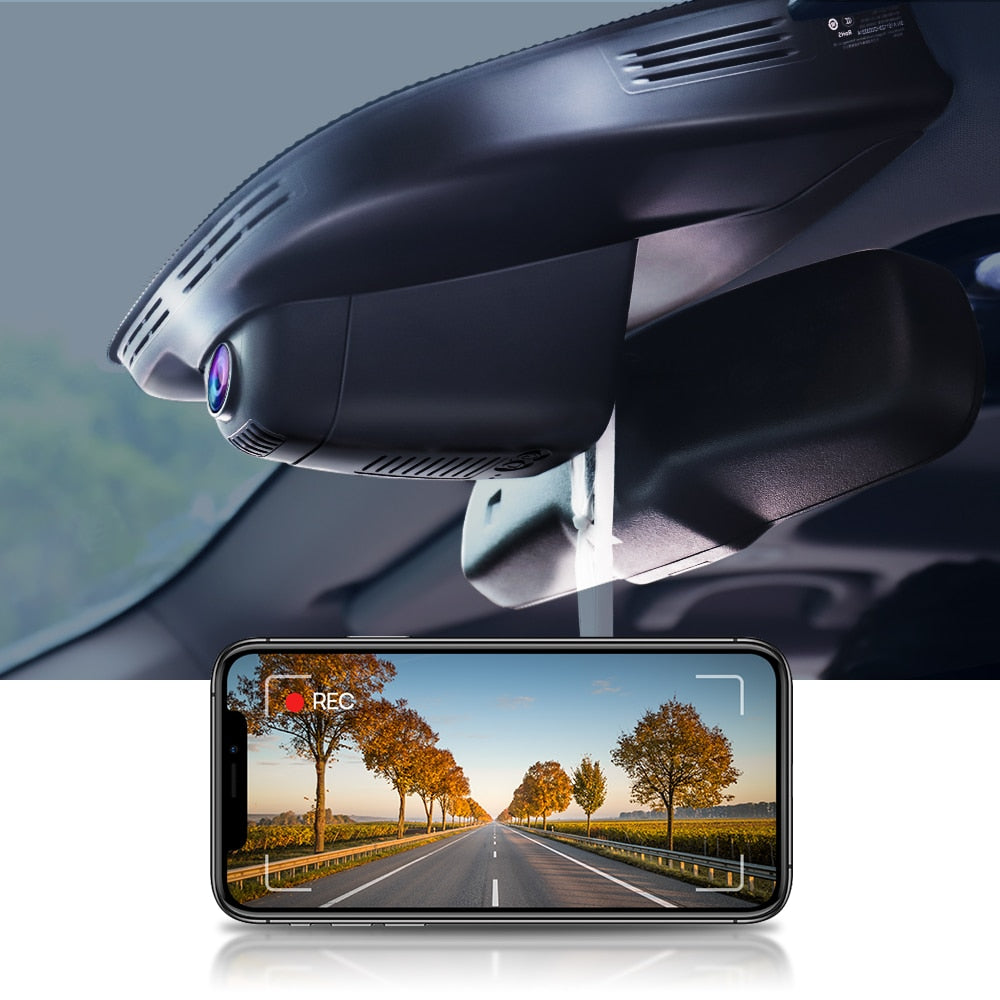 Car DVR for Alfa Romeo Giulia/ Stelvio Quadrifoglio QV Veloce Sprint,Fitcamx 4K Dash Cam Auto Camera Dashcam
