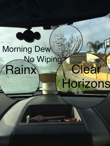 ISLKAND GIRL®'s CLEAR HORIZONS™ makes windshields clear without wiping