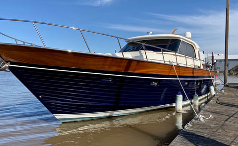 60 ft ApreaMare® Luxury yacht restored by ISLALND GIRL System of products