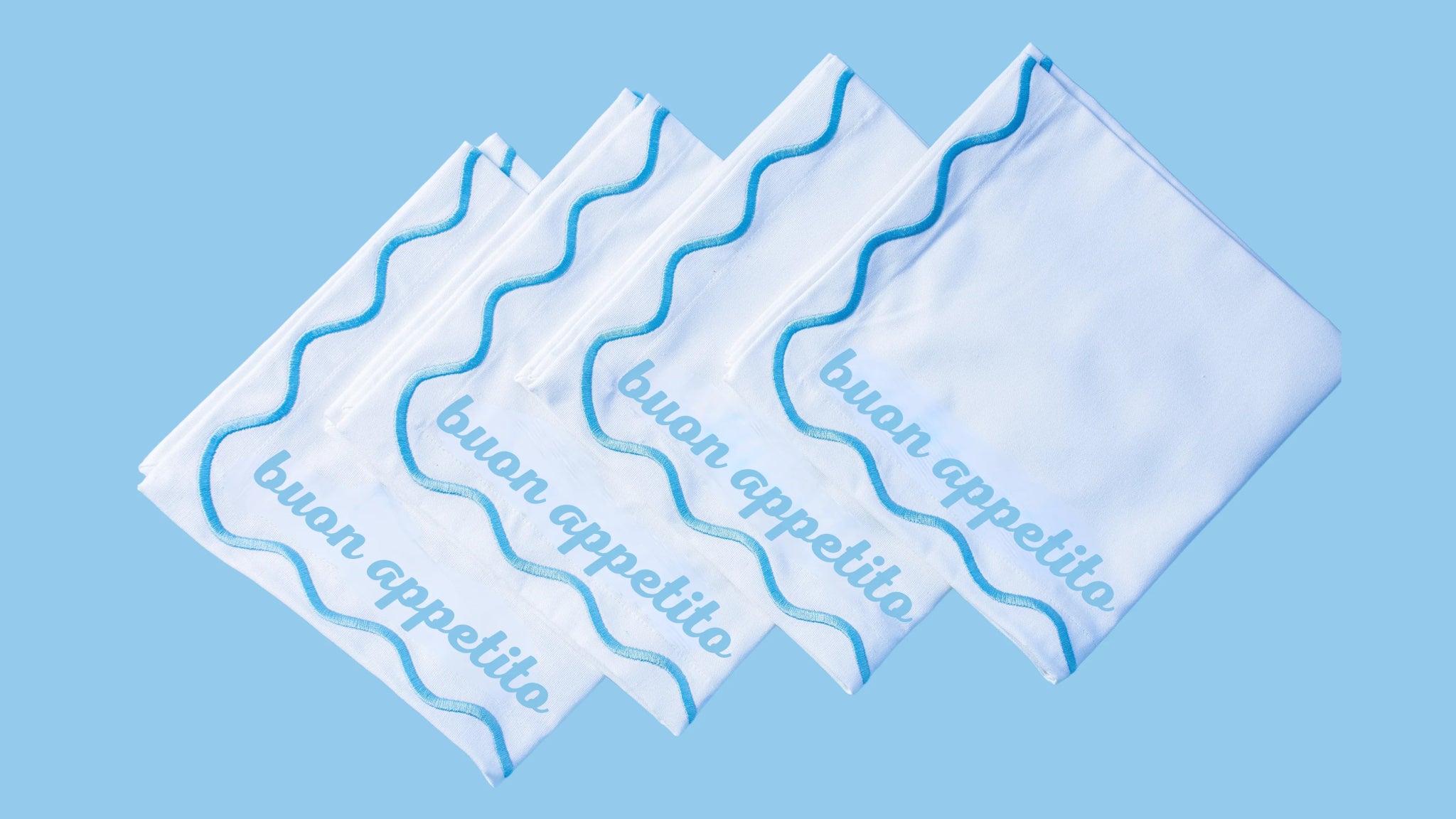 Buon Appetito! Cotton Dinner Napkins