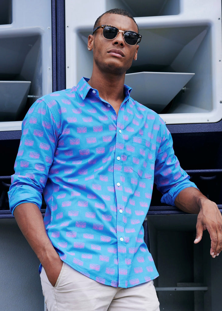 Frangipani Style | Men's statement printed shirts | SHIRTS TO LIVE IN