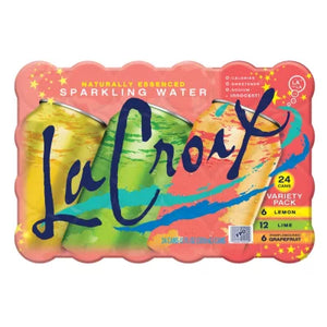 LaCroix Sparkling Water, Variety Pack, 12 fl oz, 24-count - Veruca Valley Center