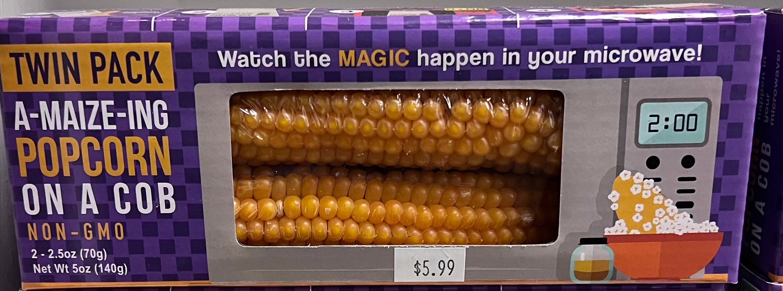 Popcorn on a Cob