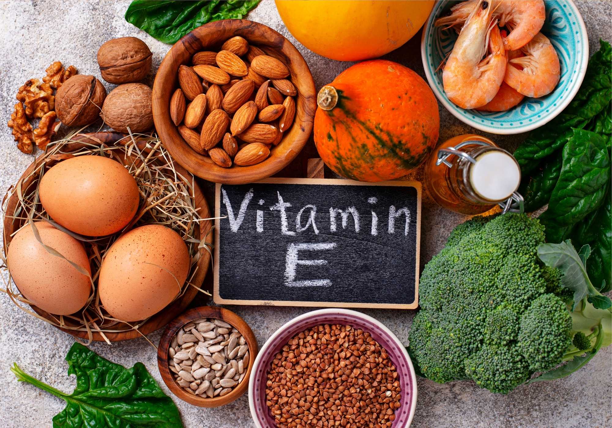 Les bienfaits de la vitamine E - Elle