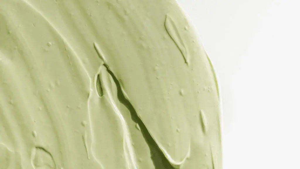 DIY green clay for oily hair