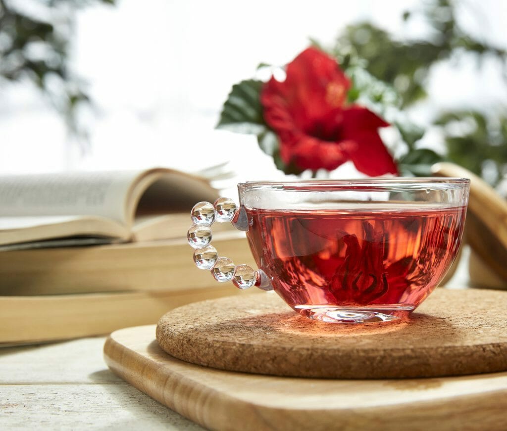 Infusions à la fleur d'hibiscus