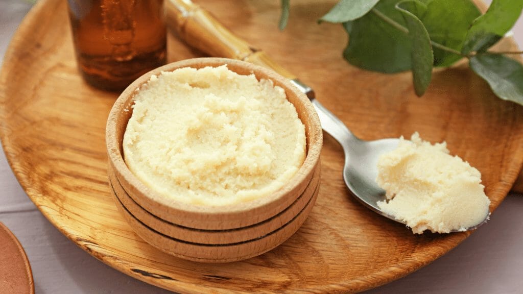 Shea butter is perfect for dry skin
