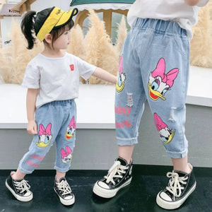 Cartoon Daisy Jeans - CnJ Deal