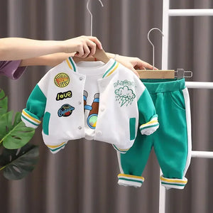 Infant Cotton Tracksuits 2pcs/set 1 2 3 4 5 Years - CnJ Deal