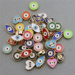 6pcs/lots Boho Style Cute Eye Charms Beads - CnJ Deal