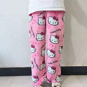 Kitty Coral Fleece Pajama Pants - CnJ Deal