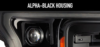 AlphaRex Alpha-Black housing PRO-Series/LUXX-Series headlights demo