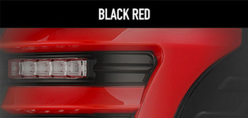 AlphaRex Black Red housing tail lights demo