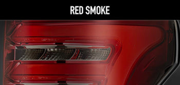 AlphaRex Red w/ Smoked Lens themed housing tail lights demo
