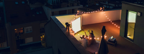 Roof top cinema