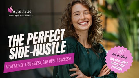 april nites side hustle banner