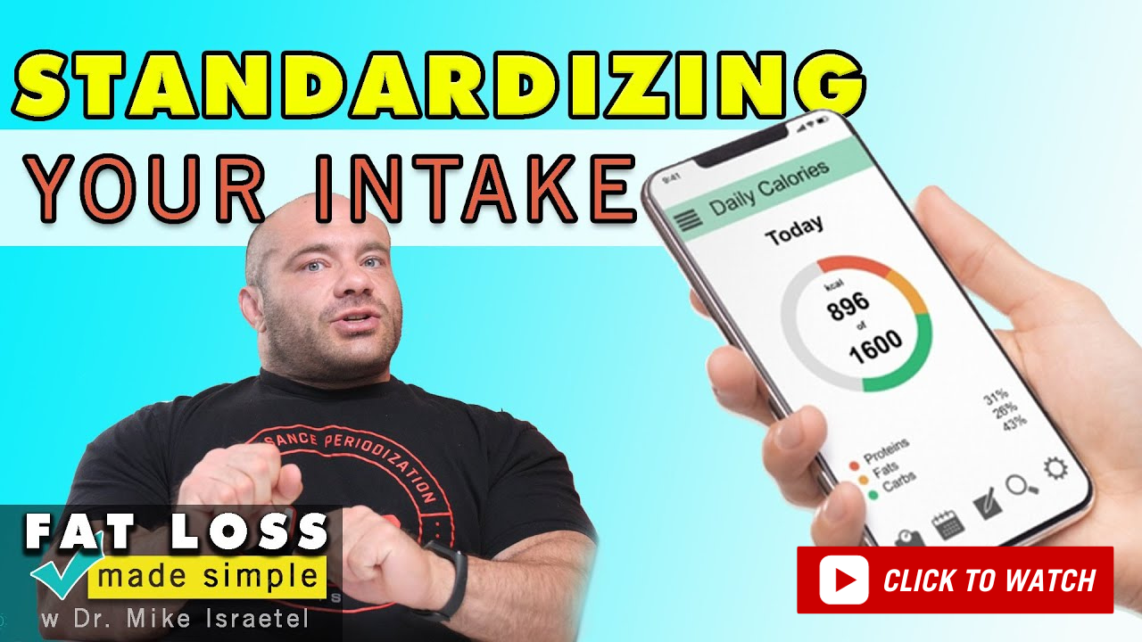 Standardizing Your Caloric Intake | Fat Loss Dieting Made Simple #1