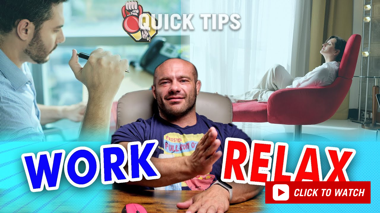 Work First, Relax Later Youtube video