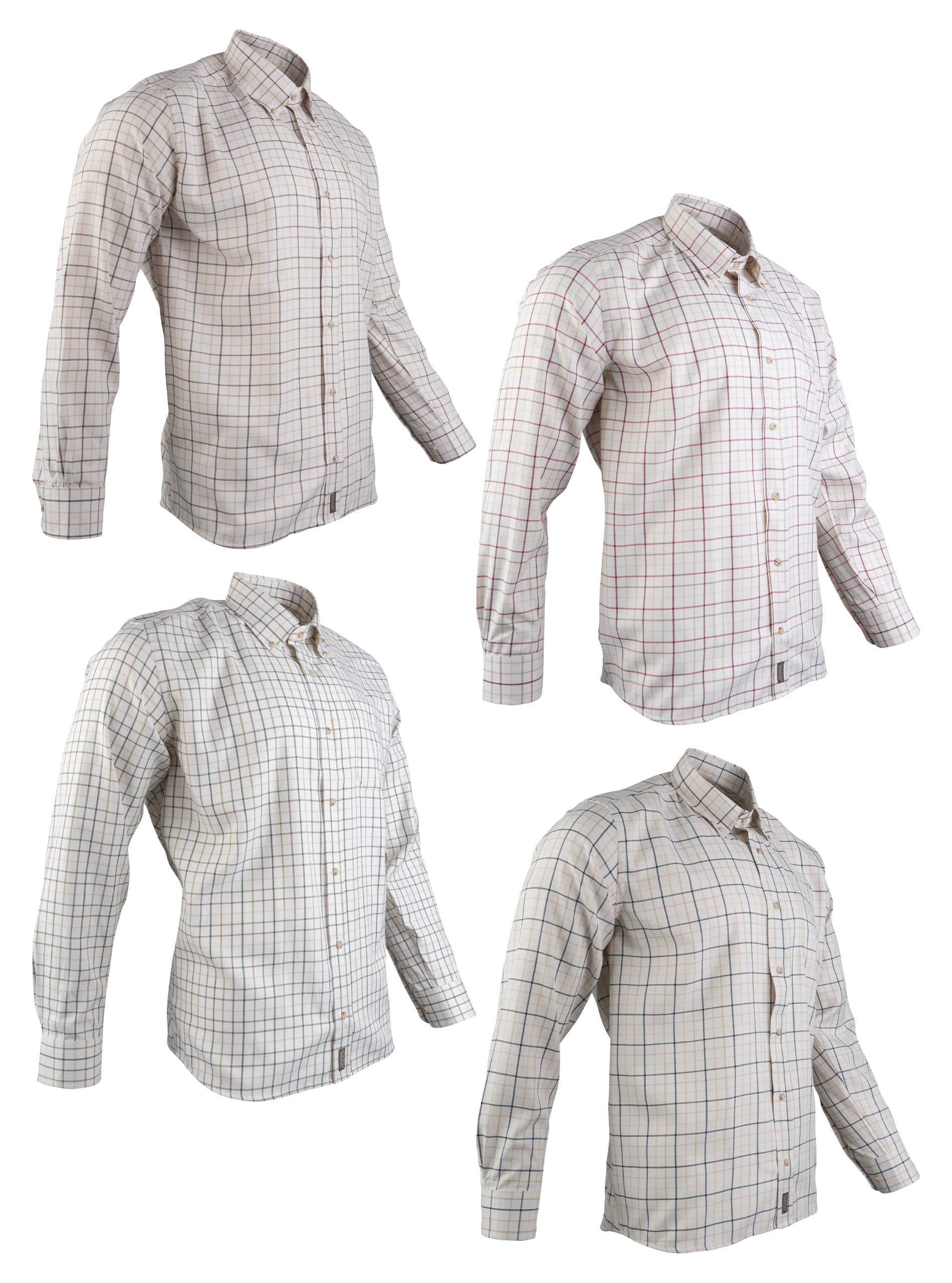 JACK PYKE Mens Countryman Check Long Sleeve Shirt - GREAT OUTDOOR DEPOT product image