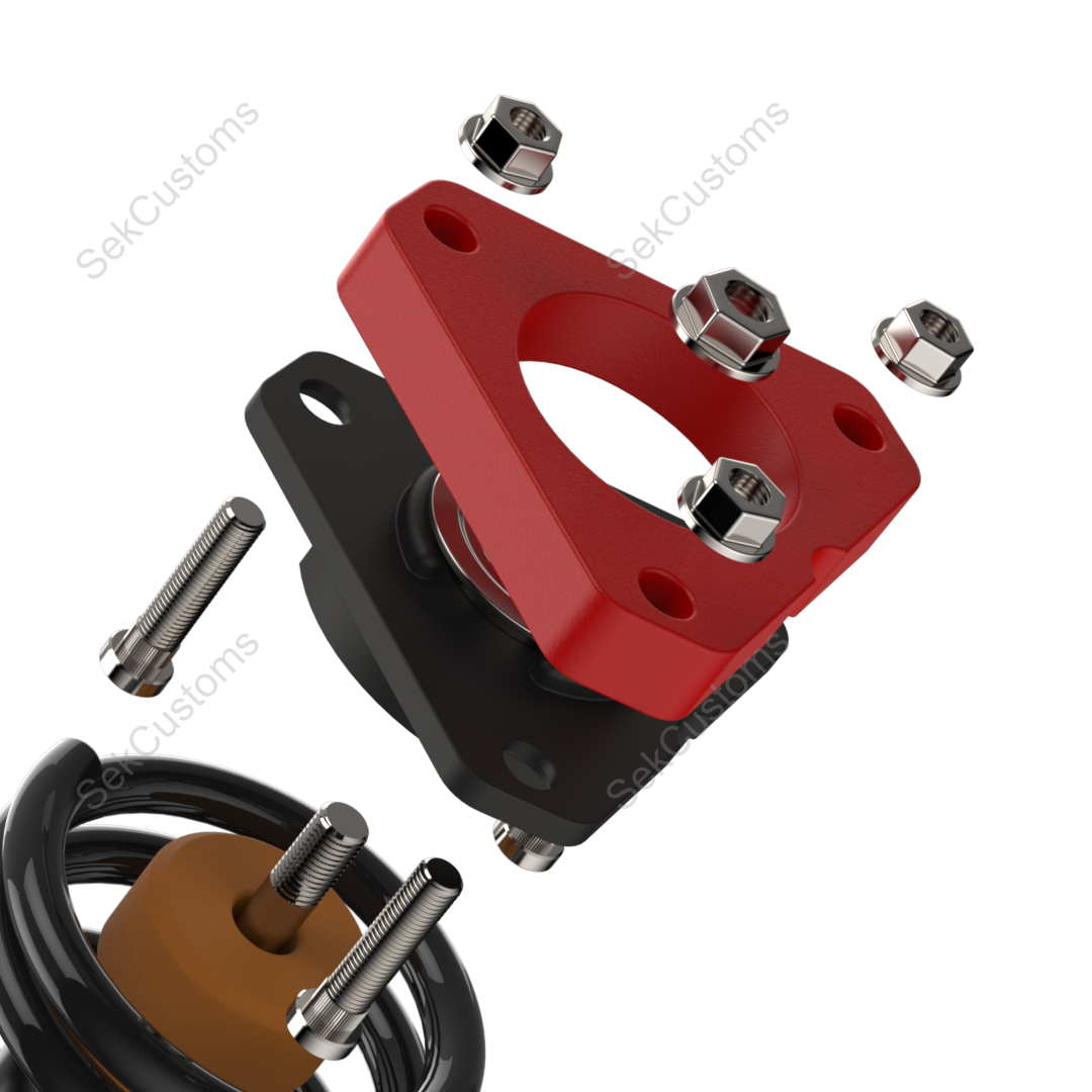 Strut spacers