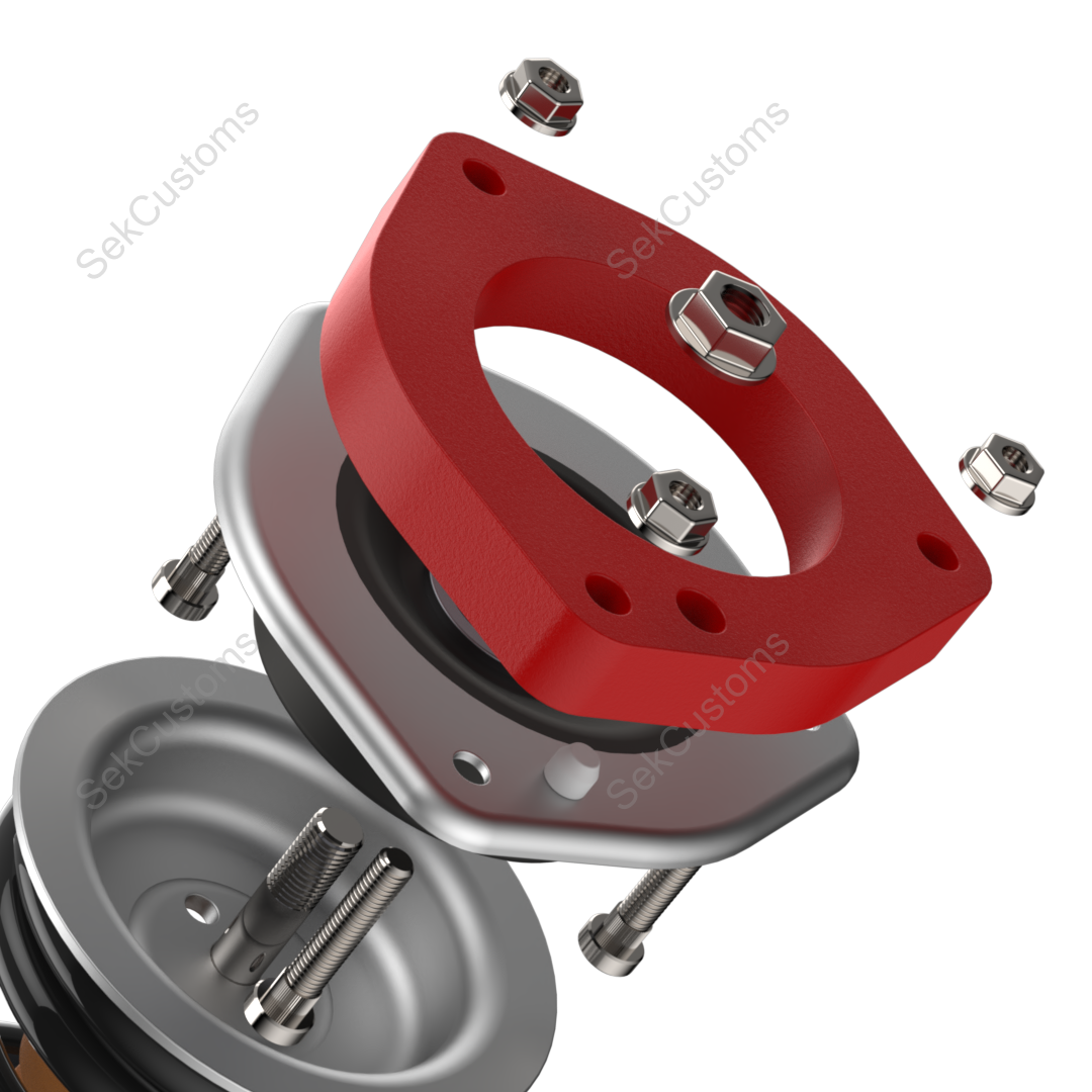 Front strut spacers