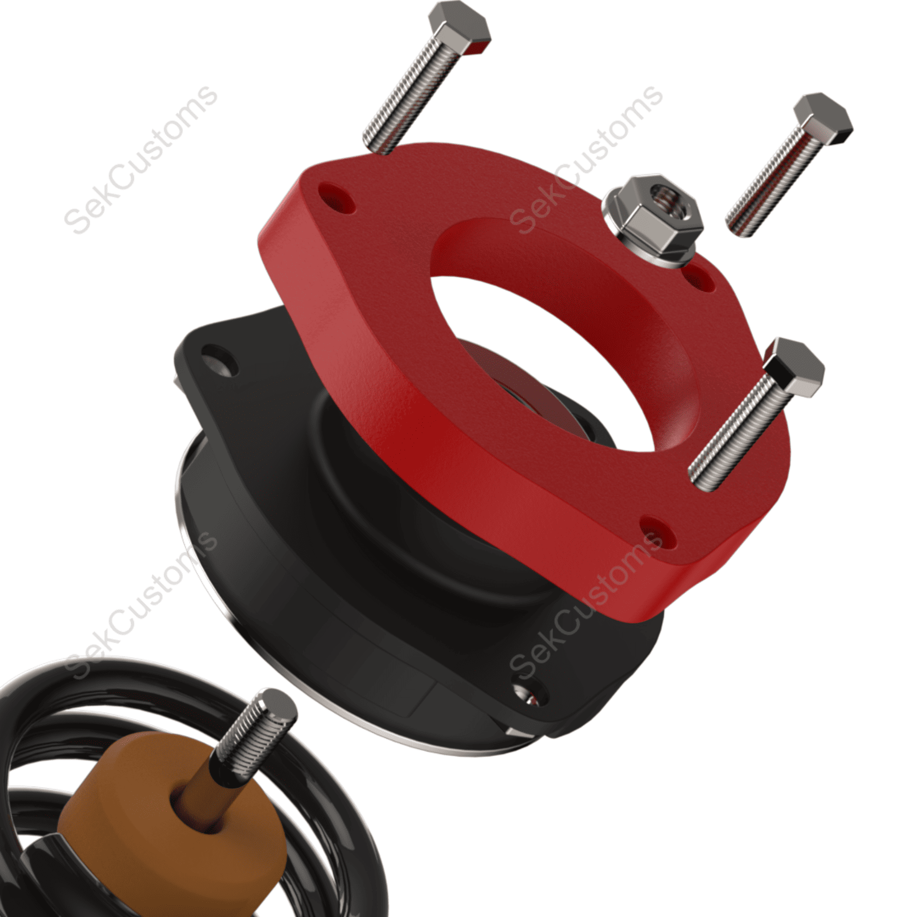 Strut spacers