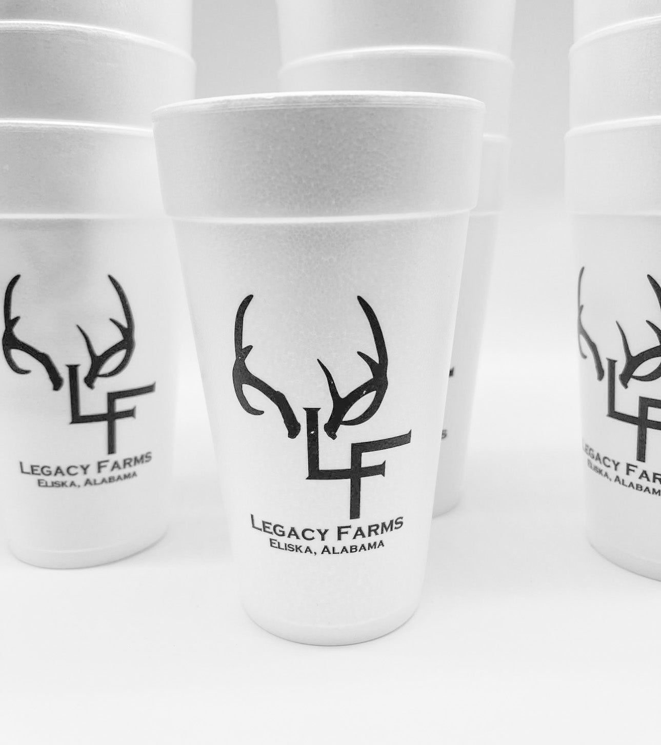 20 oz Custom Styrofoam Cups