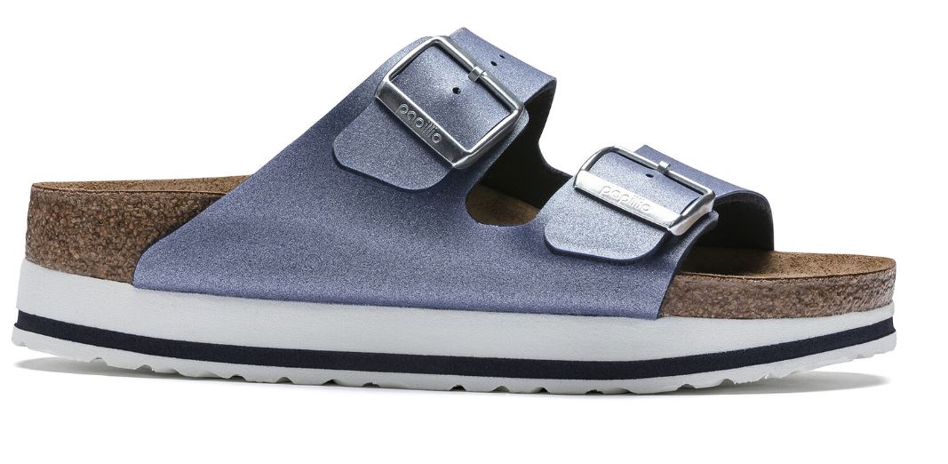 birkenstock arizona icy metallic