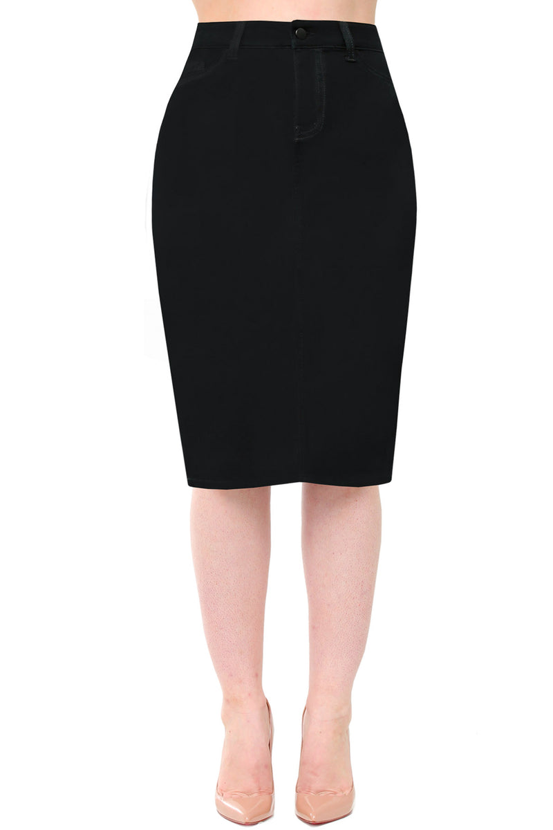 midi business skirt