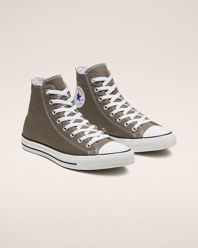 charcoal grey converse high tops