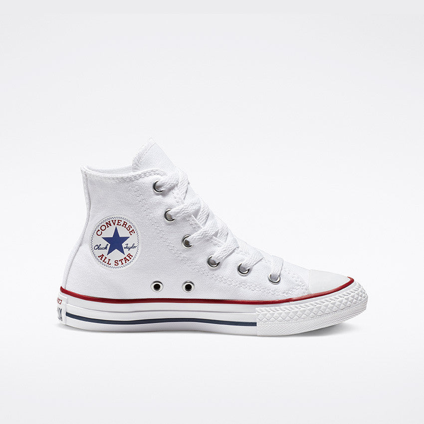 boys all white converse