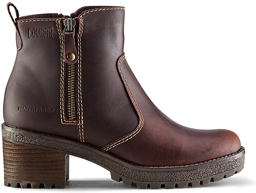 cougar fargo waterproof chelsea bootie