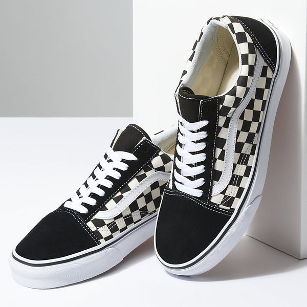 primary check old skool shoes womens